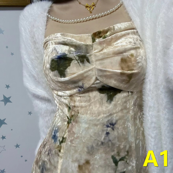 Ty00349 Retro Lace-Trimmed Cheongsam Dress