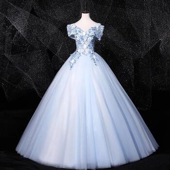 Appliques Flowers Quinceanera Dresses 2024 Off Shoulder Prom Evening Party Gown robes15 Years vestidos para eventos especiales