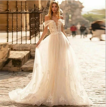 Luxury Wedding Dress Sweethear Neck Sleeveless A-Line Lace Appliques Princess Ball Gown New Bridal Gown Vestidos de novia 2024