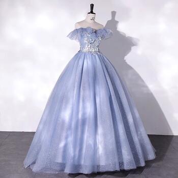 GUXQD Ball Gown Quinceanera Dresses Appliques Evening Prom Birthday Party Gowns Formal Occasion robes de soirée