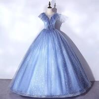 GUXQD Shiny Ball Gown Quinceanera Dresses Tulle Prom Birthday Party Gowns Formal Occasion Vestido De Anos 15